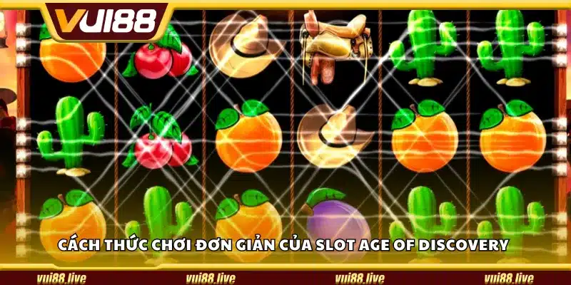 Cách thức chơi đơn giản của slot Age of Discovery