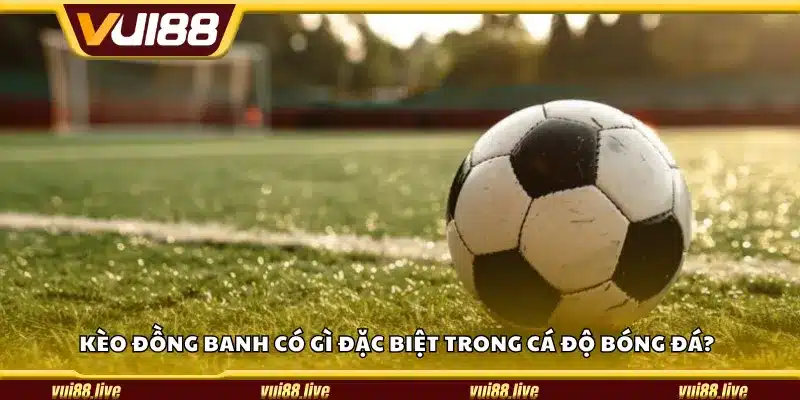 Kèo đồng banh có gì đặc biệt trong cá độ bóng đá?