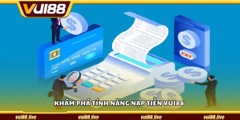 Khám phá tính năng nạp tiền Vui88